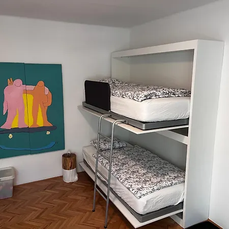The Door - Center, Terrace & Free Parking Apartman *